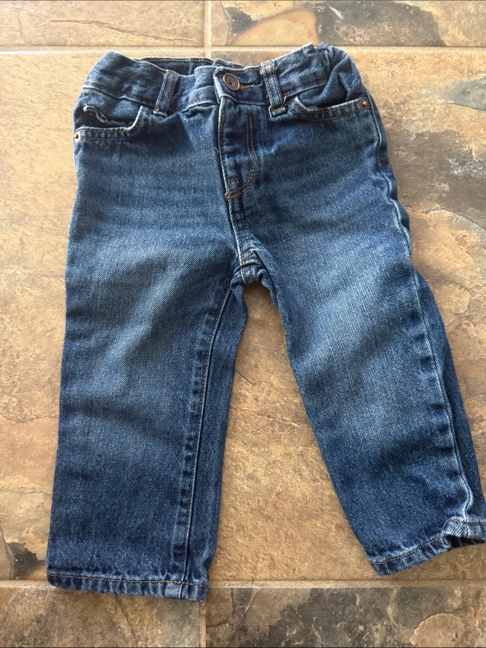 The Children's Place Dark Blue Denim Jeans for Kids
